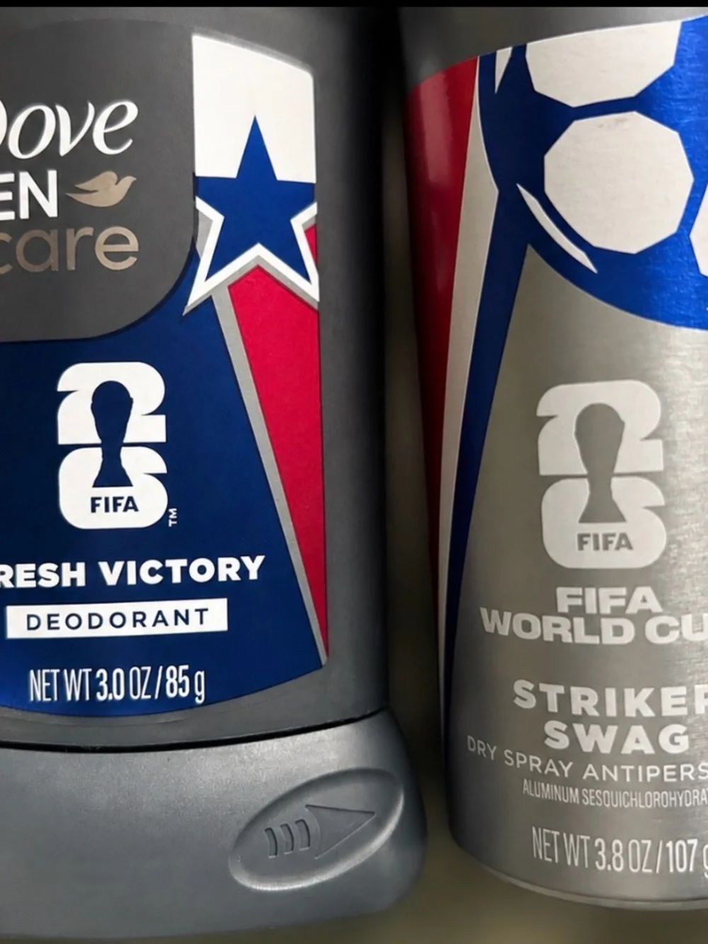 Dove Men+Care FIFA World Cup 2026 4-Piece Bundle NEW